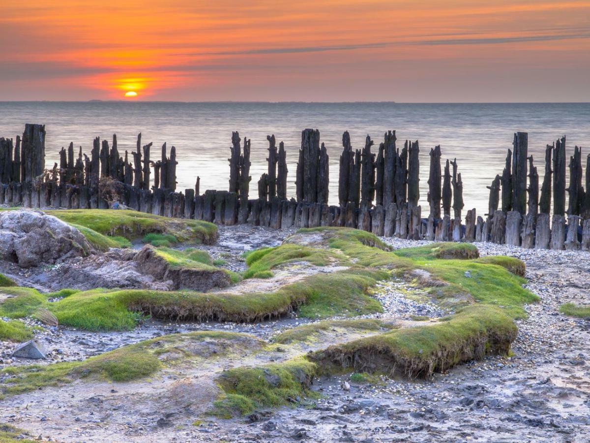 Wadsuper vakantiewoning Paesens Moddergat aan de Waddenzee Buitenkant foto